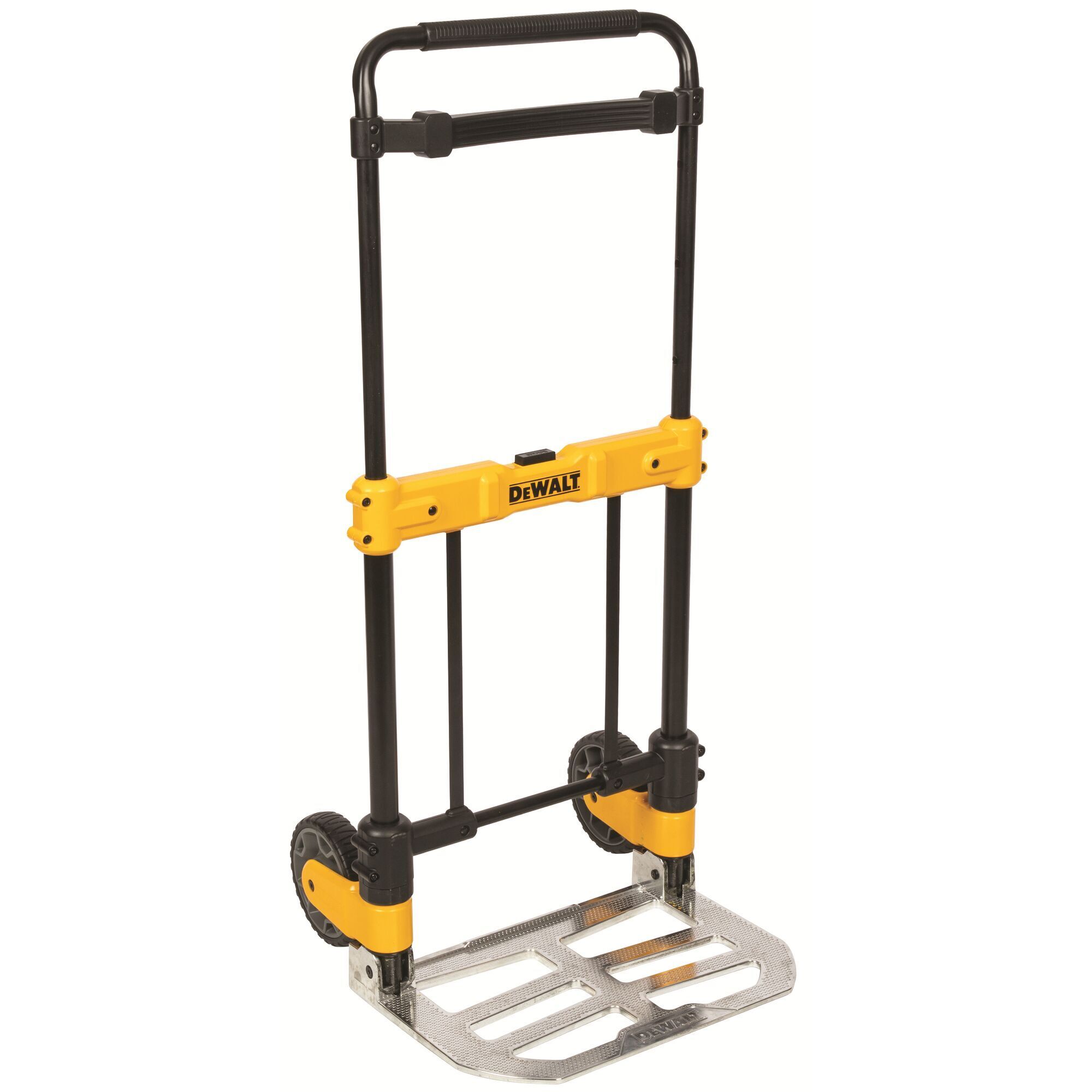 DEWALT Compact Folding Hand Truck — 420-Lb. Capacity, 20in. x 14in. Footplate, 7in. Caster Wheels, Model# DXWT-FT512